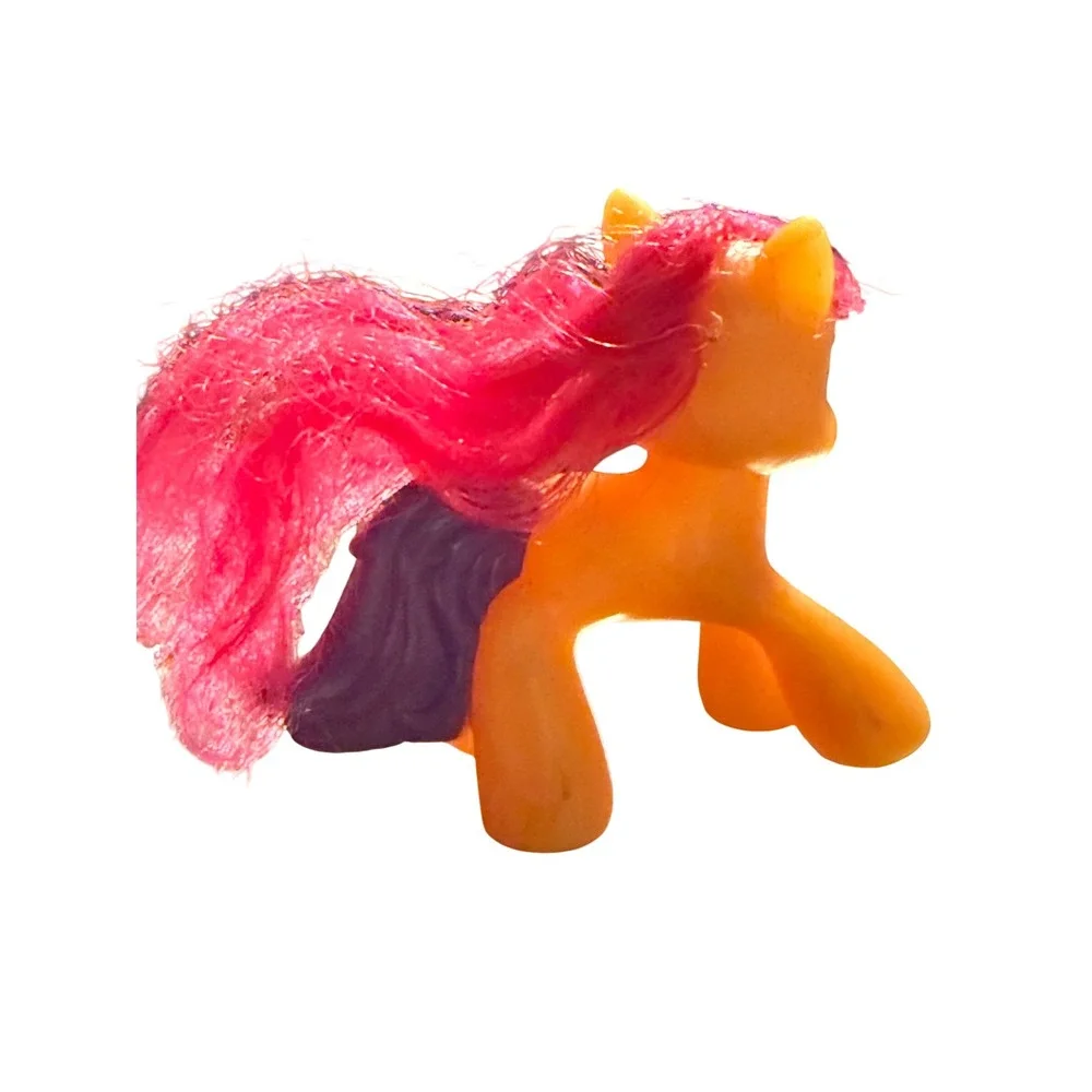 My Little Pony G3 Scootaloo Orange Pink Hair Butterfly Cutie‎ Mark Figure